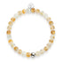 Citrine | Silver | Healing Gemstone Bead Bracelet