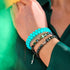 Blue Emerald | Hourglass Bracelet