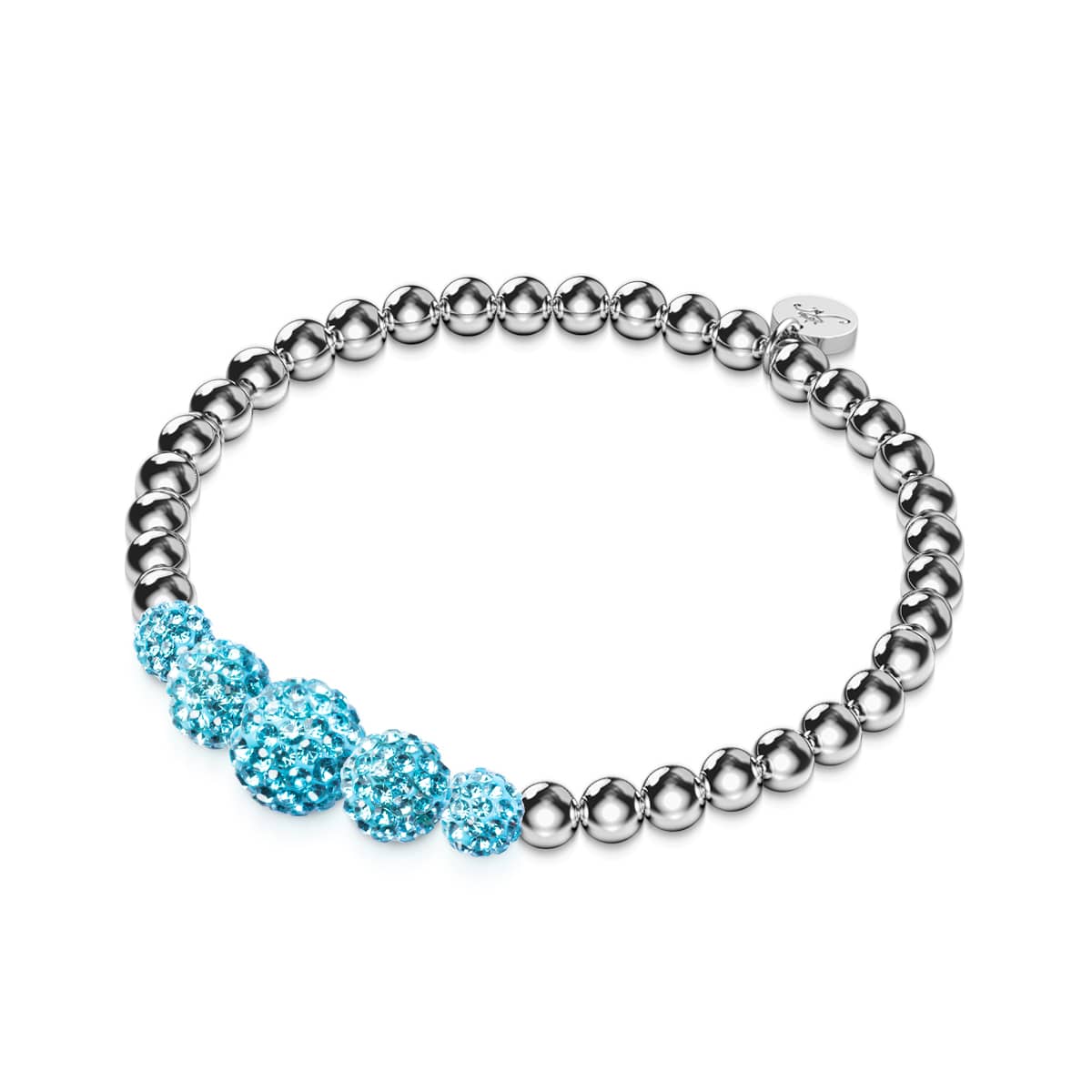 Fiji Blue | Crystal Cascade Kikiballa Bracelet – NOGU United States