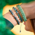 Viridian | Lumos Ceramic | Vitality Macrame Bracelet
