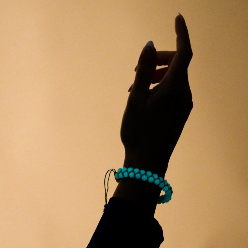 Viridian | Lumos Ceramic | Vitality Macrame Bracelet