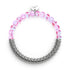 Pink | Silver | Mermaid Glass x Links of Love Bracelet
