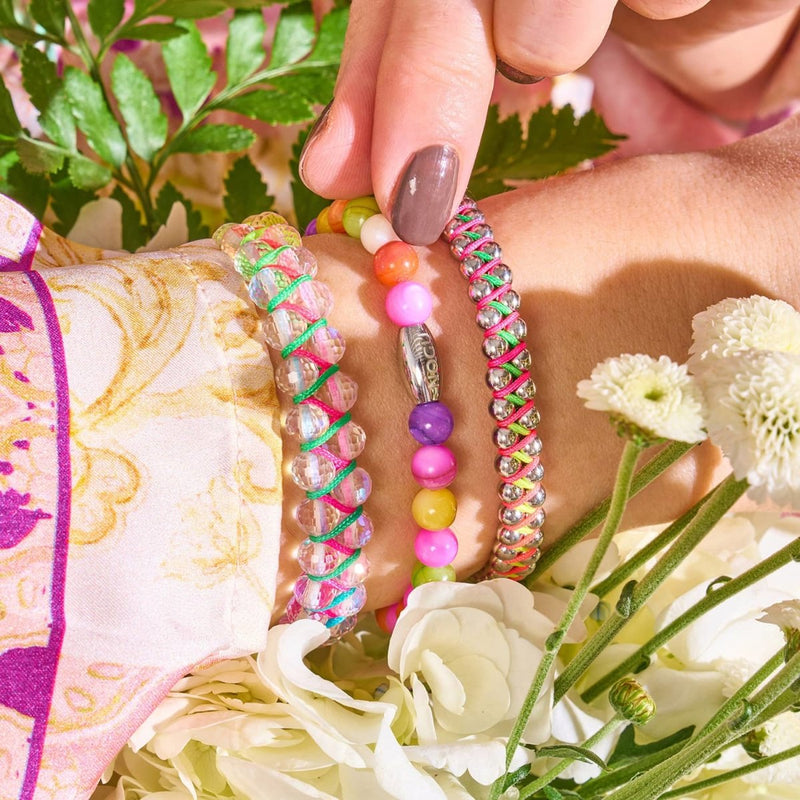 Rainbow White x Spectrum | Silver | Prisma Vitality Bracelet