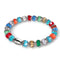 Gilded Rainbow | .925 Sterling Silver | Radiant Facets Crystal Bracelet
