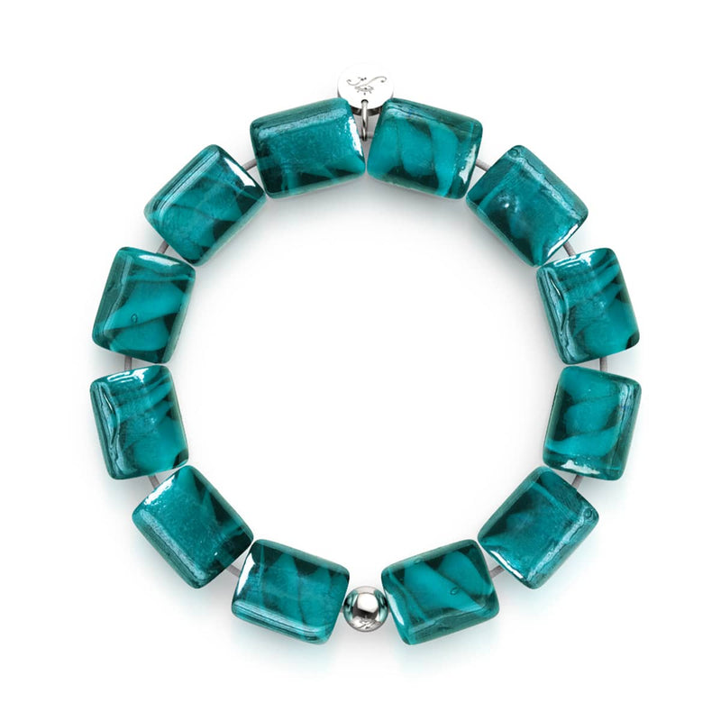 Turquoise Hermione | Sorceress Glass Bracelet