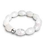 Powder Snow | Tempest Glass Bracelet