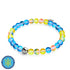 Sun and Sky | Ukrainian Aid | Mermaid Glass Bead Bracelet