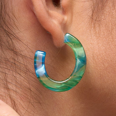 CELLULOSE ACETATE EARRINGS - NOGU.studio