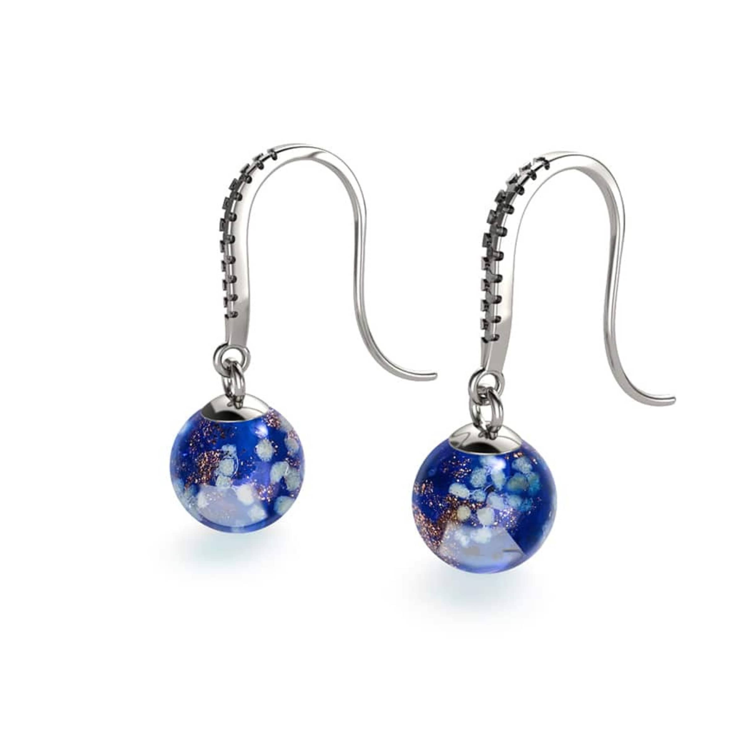 FIREFLY GLASS EARRINGS