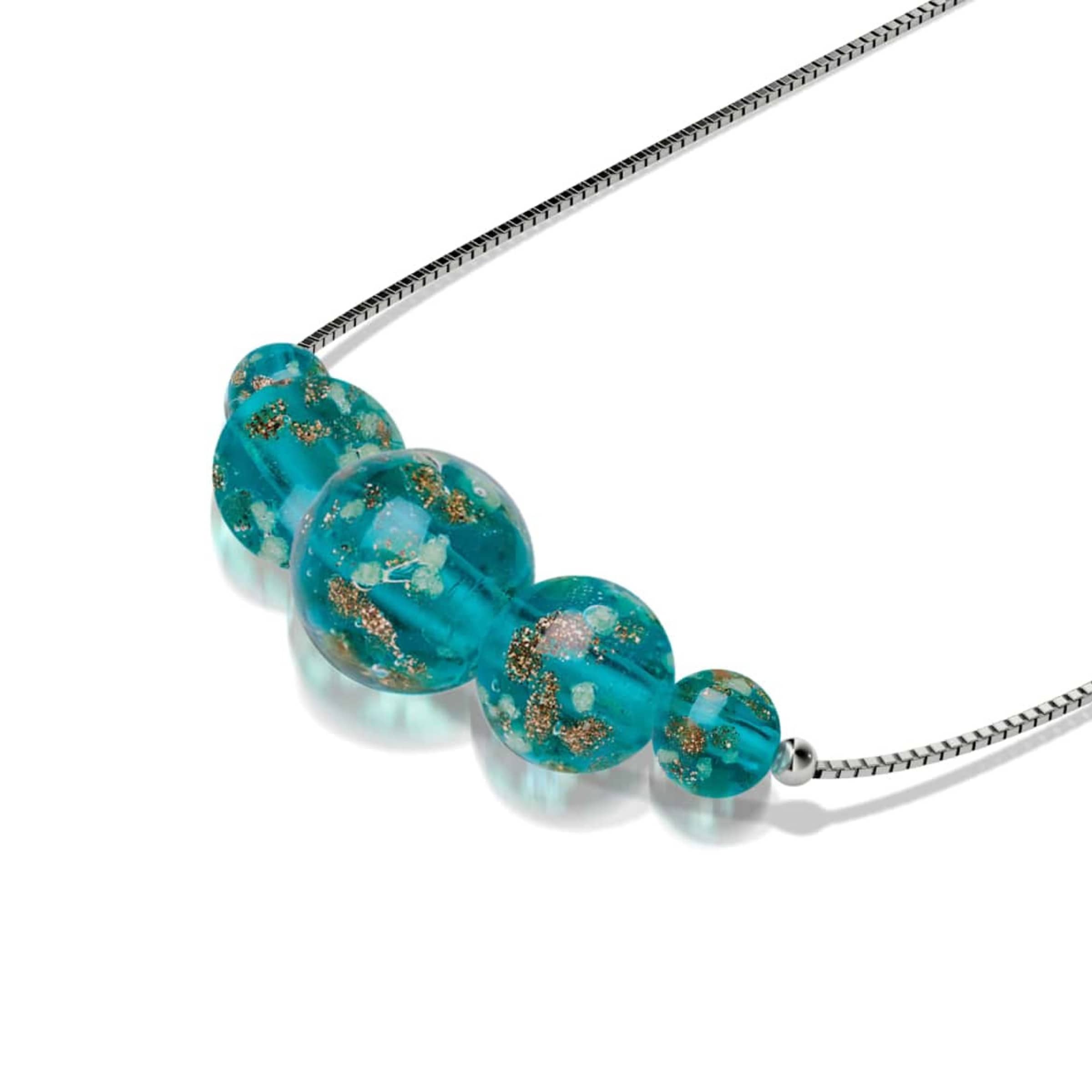 FIREFLY GLASS NECKLACES