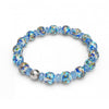 Topaz Storm | Firefly Glass x Crystal Swirl Bracelet