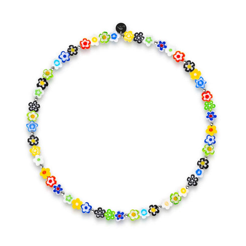 Flower Power | .925 Sterling Silver | Millefiori Wrap