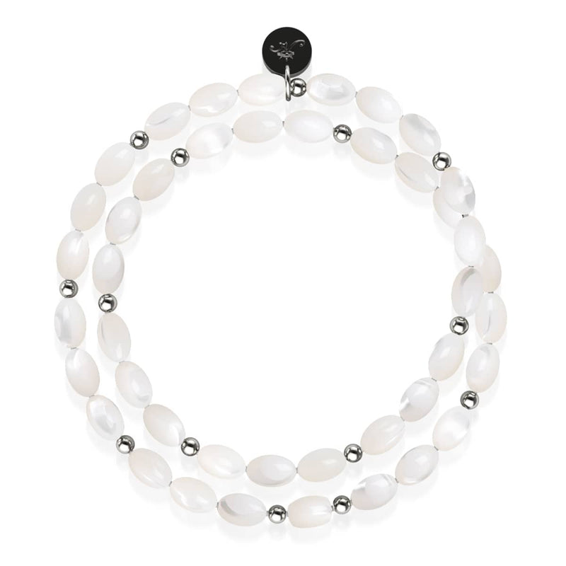 Mother of Pearl | .925 Sterling Silver | Winter Wrap