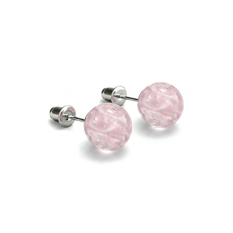 Pink Wave | Firefly Glass Tide Earrings