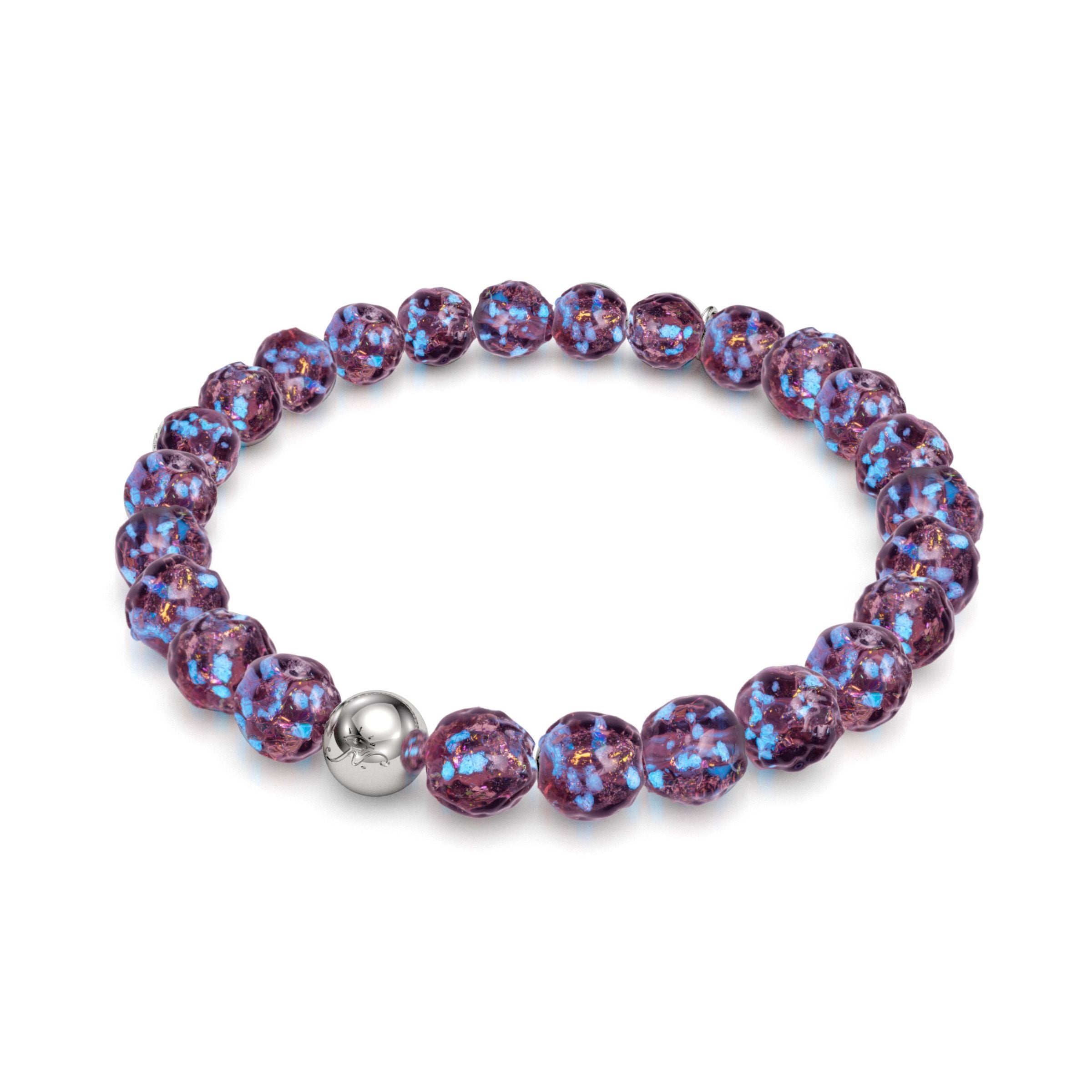 Amethyst Ice | Firework Glass Ice Drop Bracelet– NOGU USA