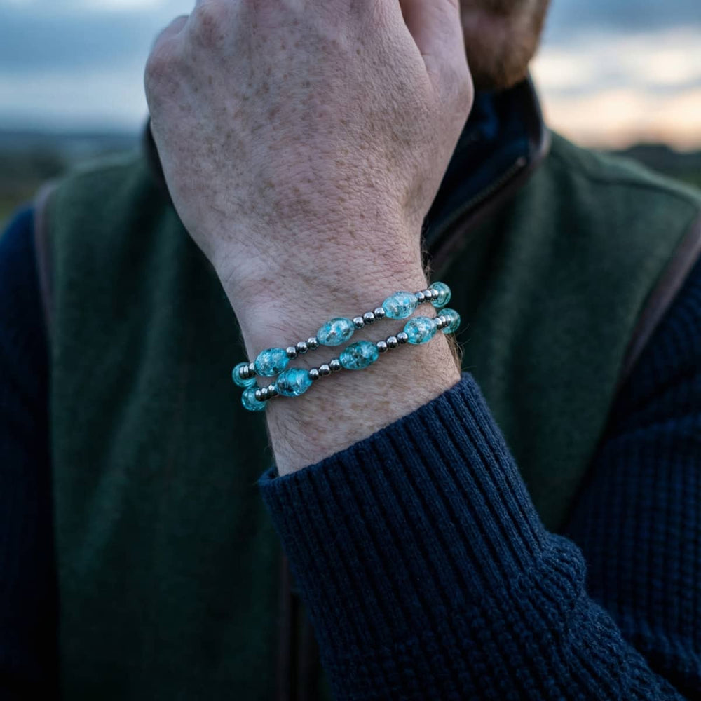 Aurora Leaf | Lunar Glass Essence Bracelet