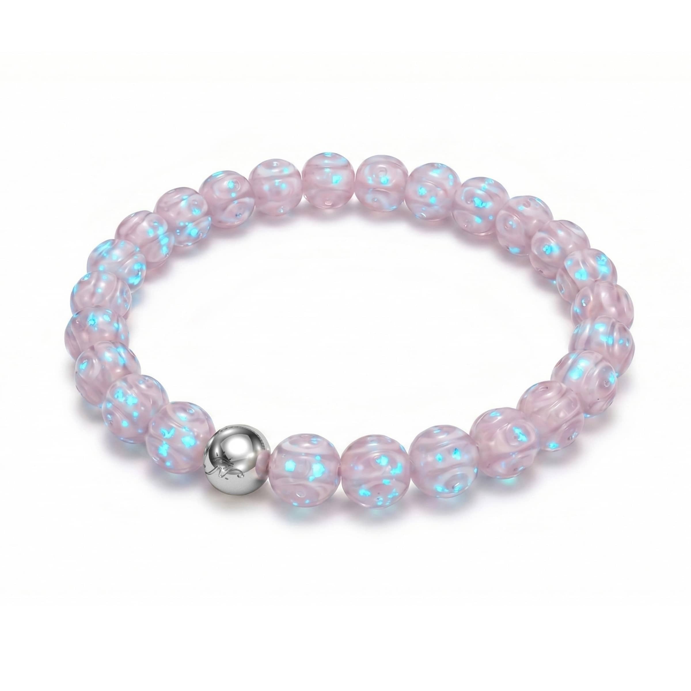 Pink Wave | Firefly Glass Tide Bracelet– NOGU USA