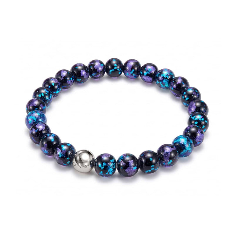 Violet Eclipse | Lunar Glass Bracelet