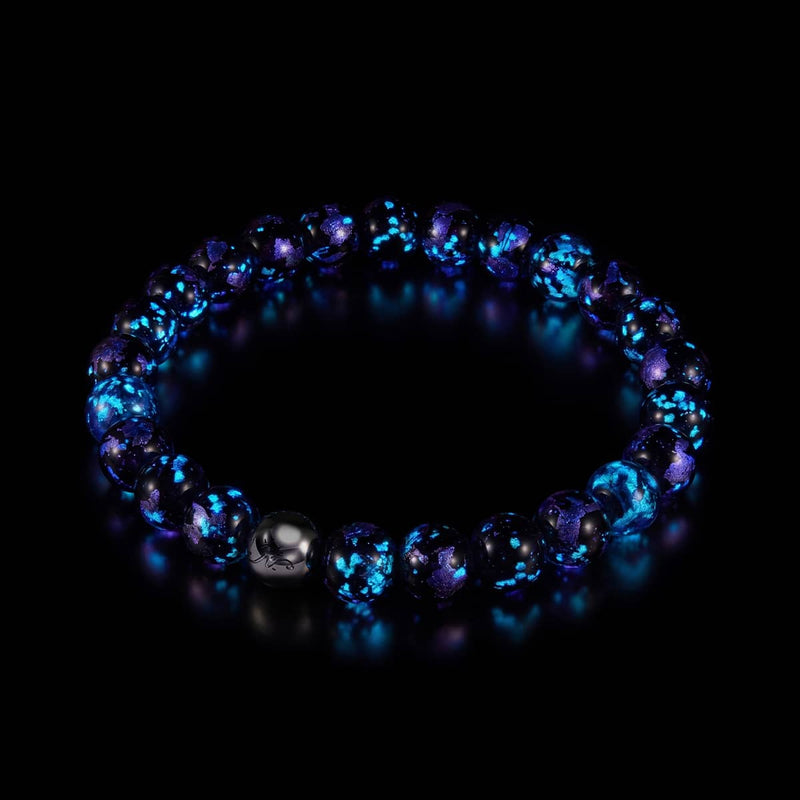 Violet Eclipse | Lunar Glass Bracelet