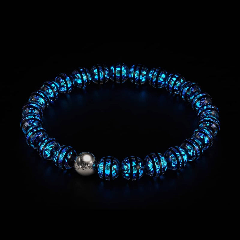Aurora Borealis | Firework Glass Orbit Bracelet