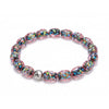 Rosé Potion | Firework Glass Micro Pebble Bracelet