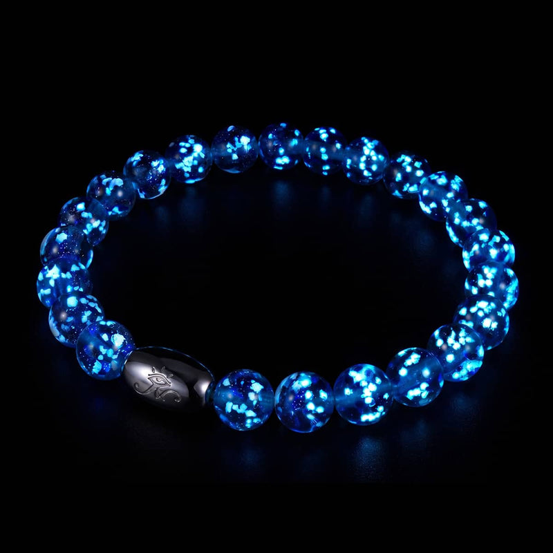 Topaz Flame | .925 Sterling Silver | Firefly Glass Bracelet