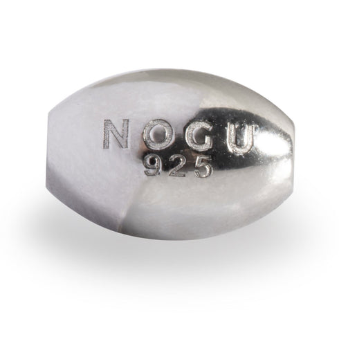 NOGU Logo .925 Sterling Silver Bead