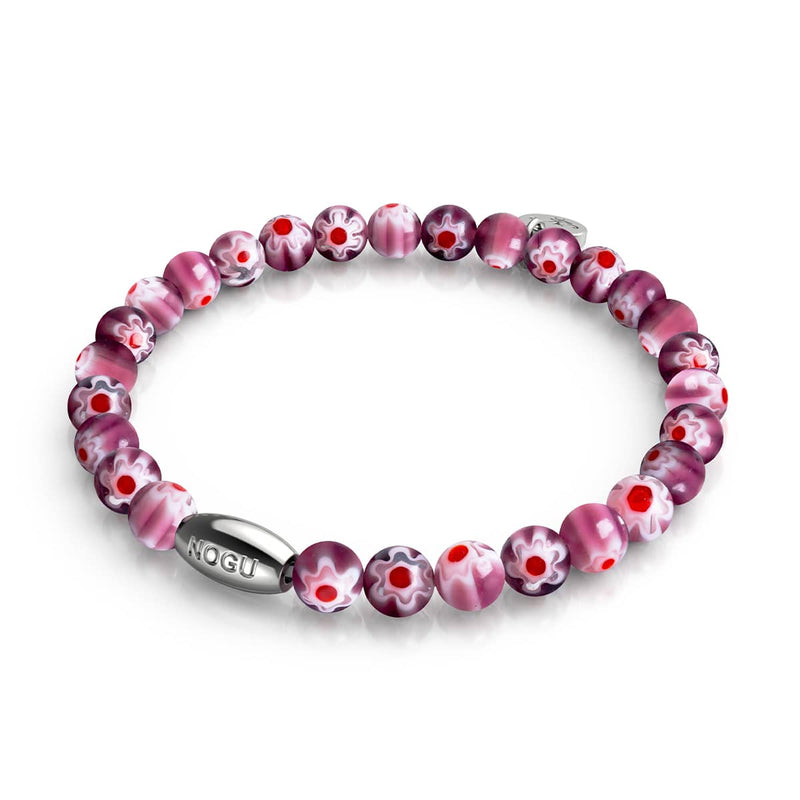 Mulberry | .925 Sterling Silver | Millefiori Bracelet