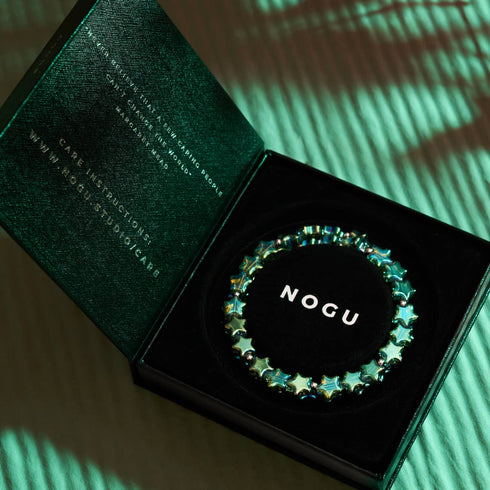 Emerald Borealis  | .925 Sterling Silver | Star Wrap