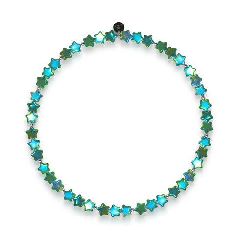Emerald Borealis  | .925 Sterling Silver | Star Wrap