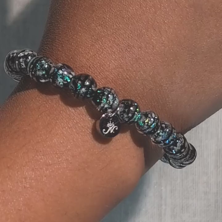 Aurora Borealis | Firework Glass Orbit Bracelet– NOGU USA