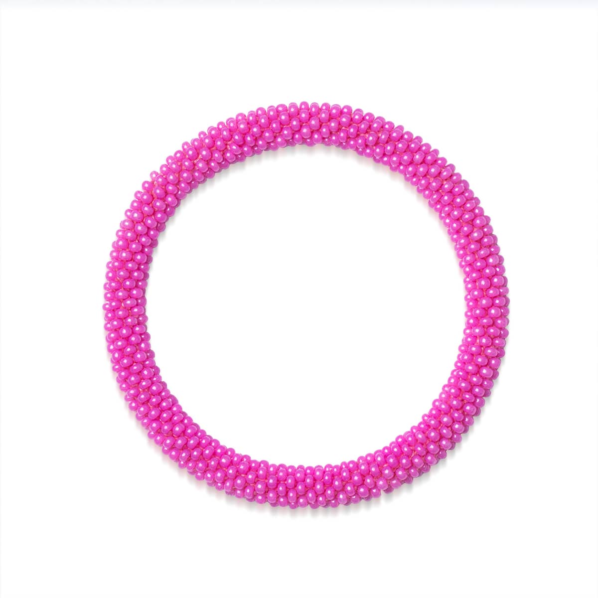 Light Pink Bracelet With Cute Kitty Charm - chamakstore.com