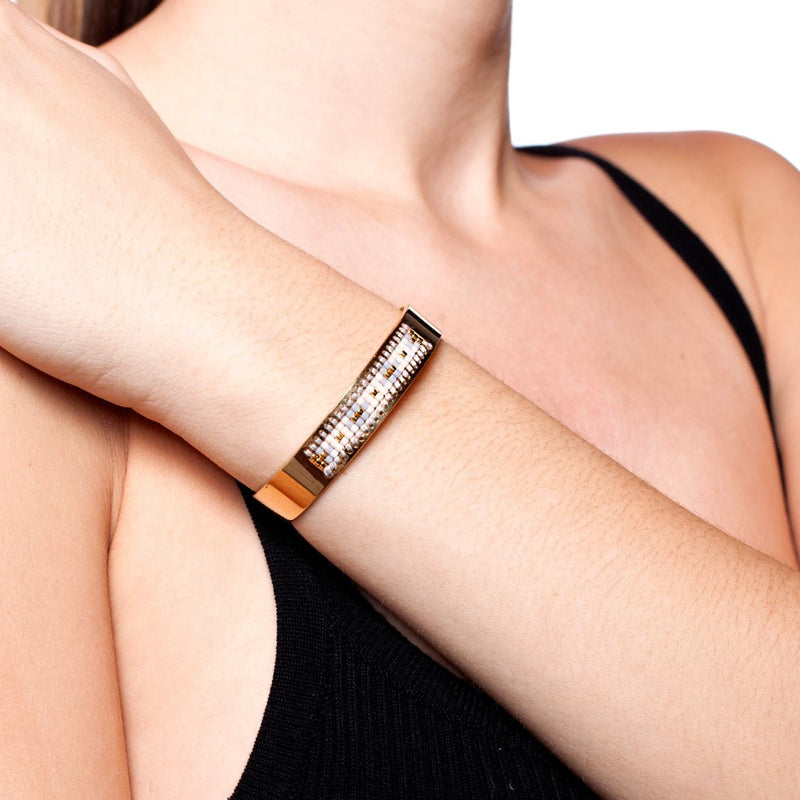 Monterey | 18k Gold | Boho Bangle
