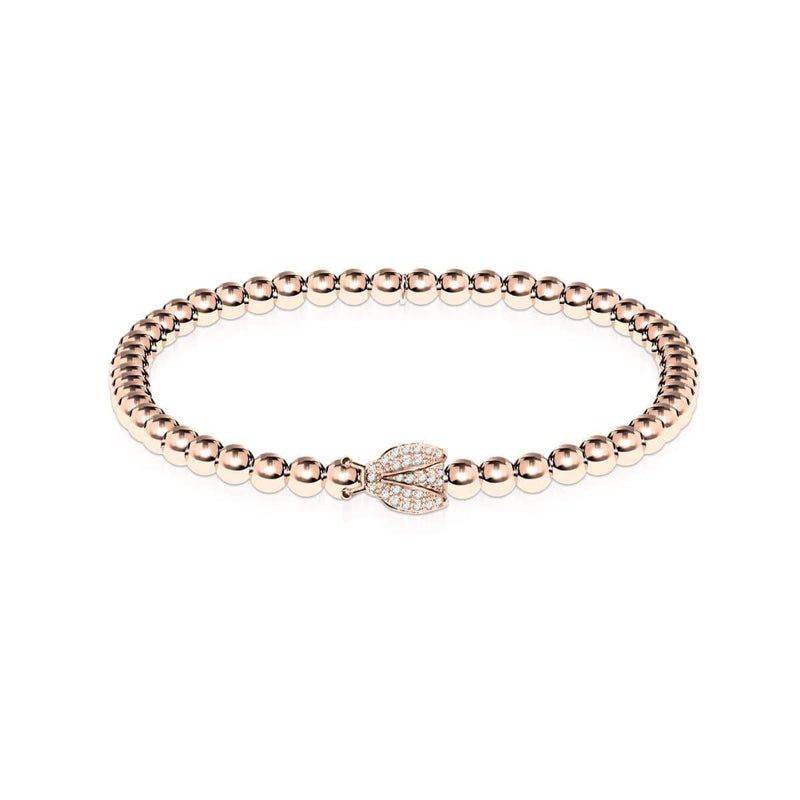 Lucky Bug | 18k Rose Gold | Crystal Ladybug