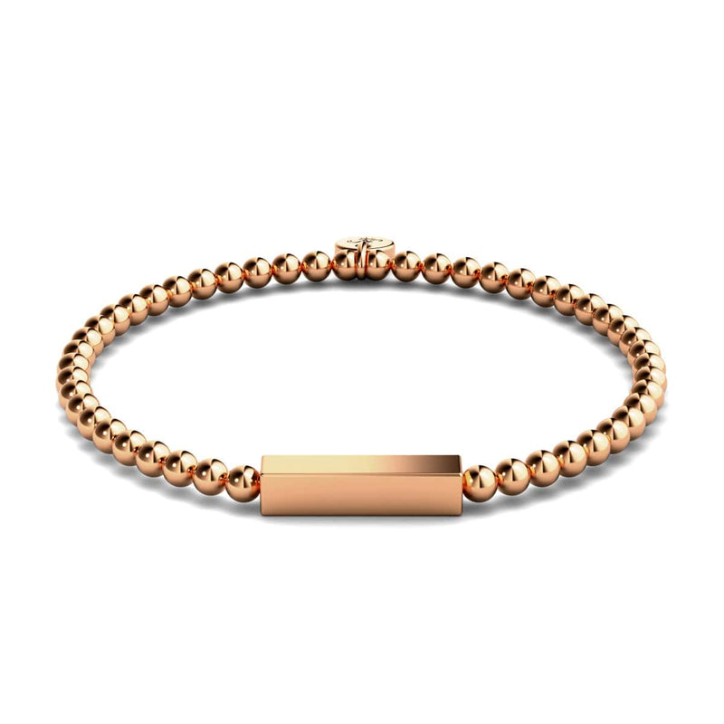 Rose Gold | Gilded Bar Bracelet | Mini