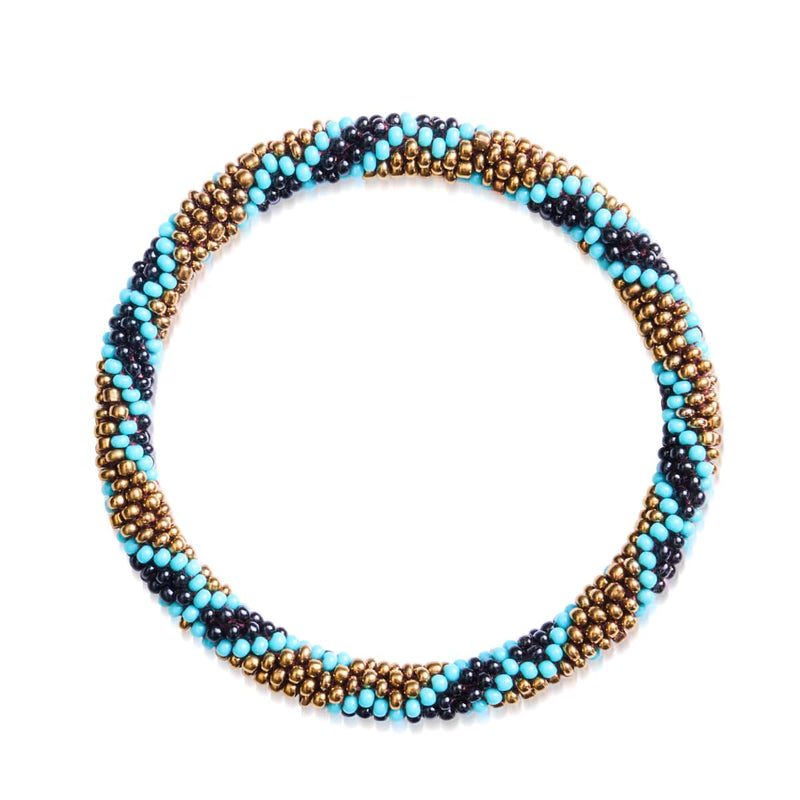 Blitzen | Himalayan Glass Bead Bracelet