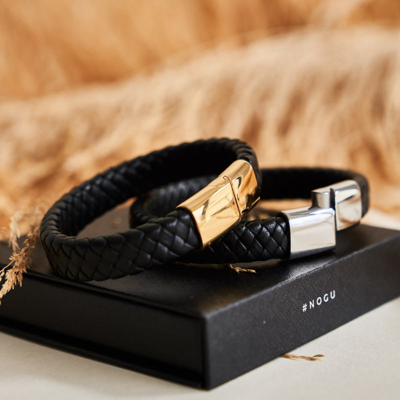 Silver | Infinity Braid | Leather Bracelet