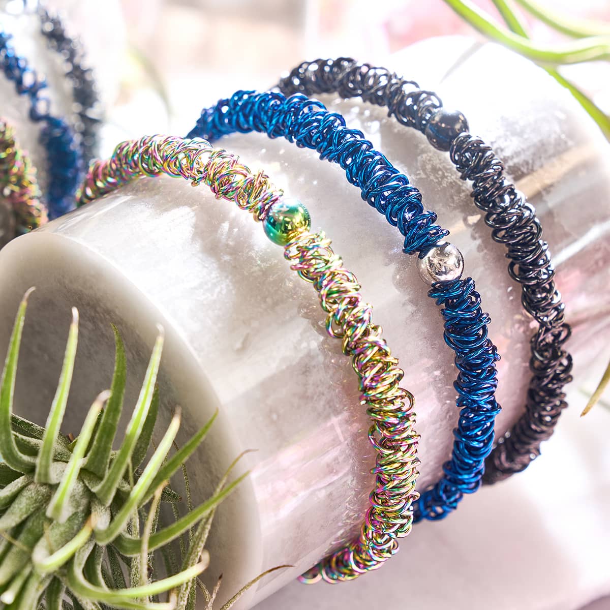 Cobalt | Mini Links of Love Bracelet – NOGU United States