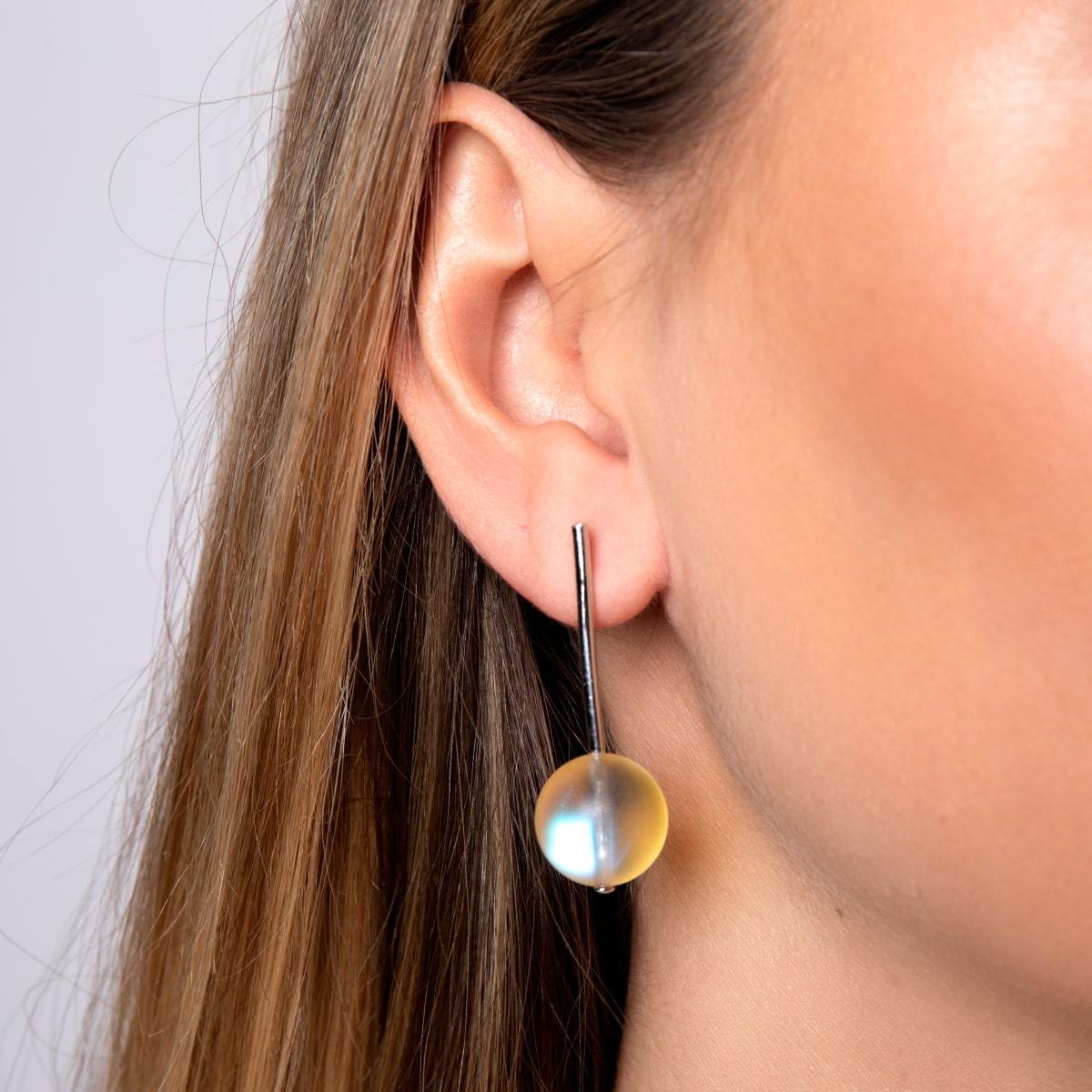 Nogu mermaid glass earrings hotsell