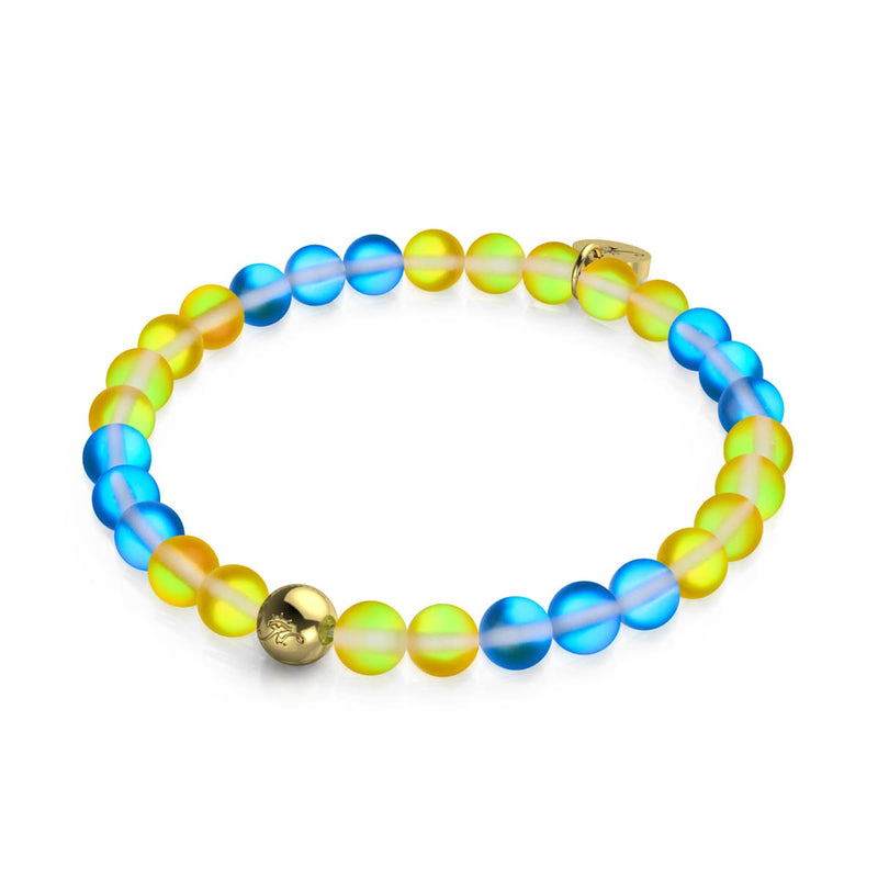 SWEDEN | Mermaid Glass Nations Bracelet