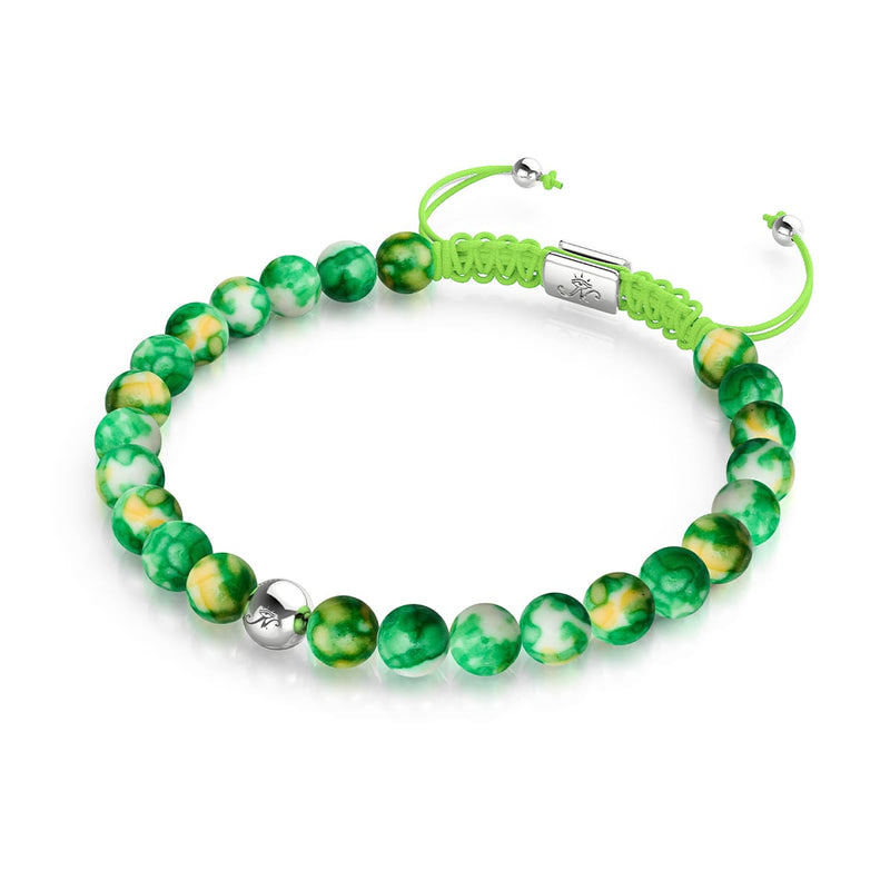 Picasso Porcelain Macrame Bracelet | Everglades