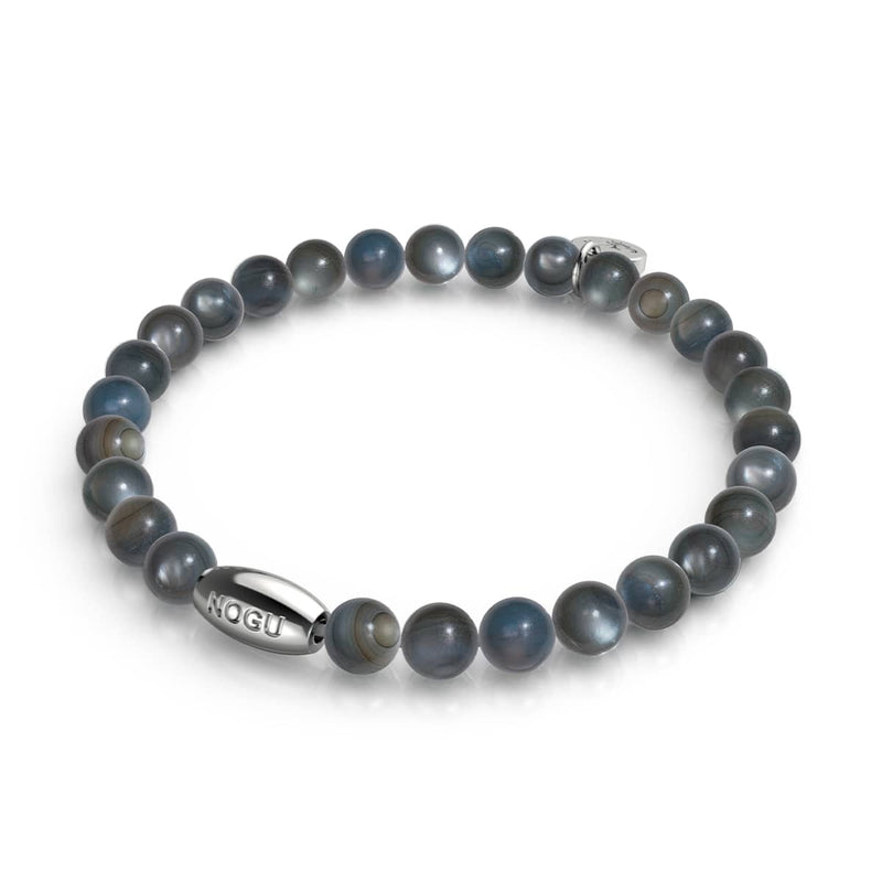Aegean Tempest x Silver | Abalone Bracelet