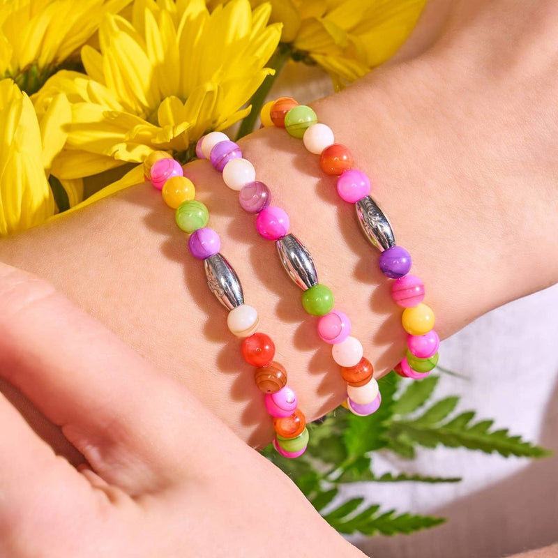 Pinata Confetti x Silver | Abalone Bracelet