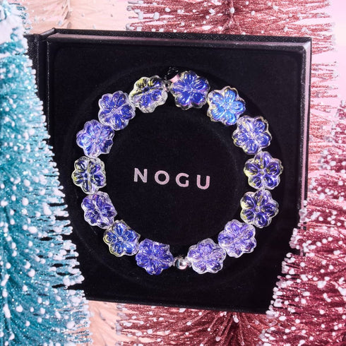 Ice Flowers | Fairy Glass Bracelet