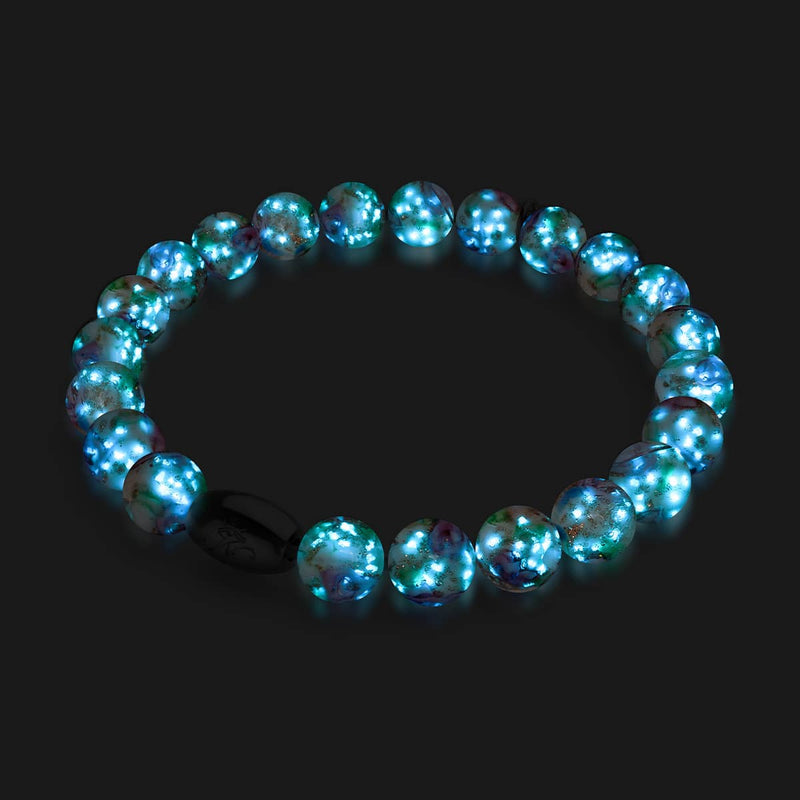 Primrose | .925 Sterling Silver | Firefly Glass Garden Bracelet